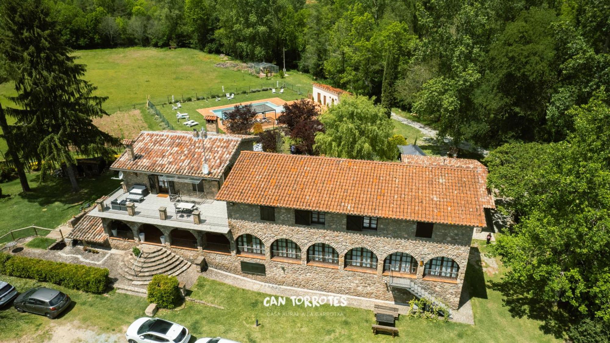 Can Torrotes La Vall de Bianya Buitenkant foto
